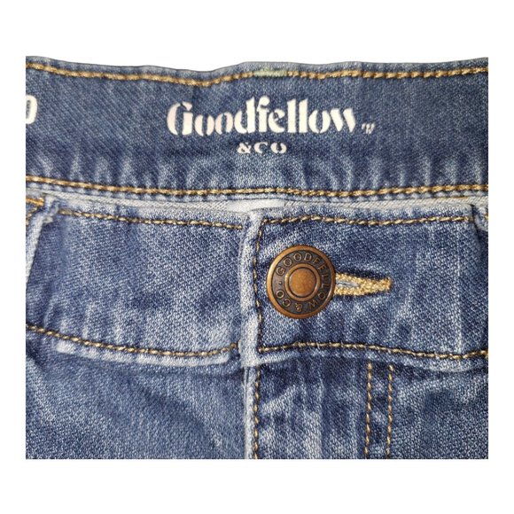 CT153a Men's Goodfellow Straight Leg Jeans 34 X 30 - Picture 3 of 4